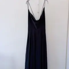 lulus 【L】キャミワンピース ブラック 黒 ワンピース レディース ロング