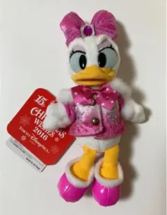 デイジー ぬいぐるみバッジ ディズニーシー15周年