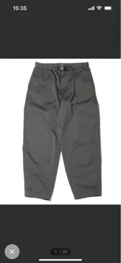 【極美品】 PURPLELABEL Tapered Field Pants 34