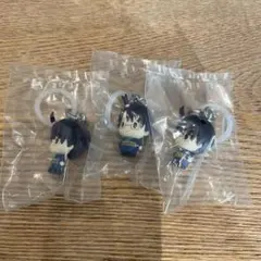 銀魂 吉原大炎上 めじるしアクセサリー 志村新八　3個セット