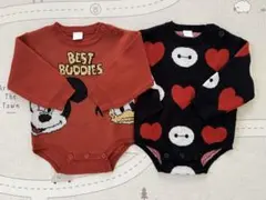 【バースデイ/futafuta】ディズニー　ニットロンパース