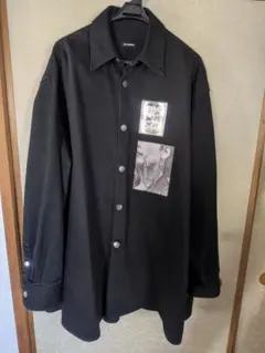 RAF SIMONS 11 デニムシャツ ブラック S - メルカリ