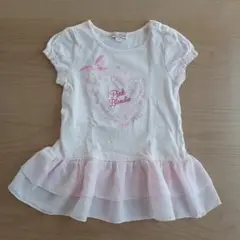 美品　マザウェイズ　Pink Blondie 半袖トップス ワンピース110cm