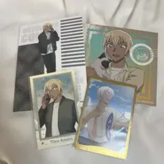 【新品未使用】名探偵コナン 降谷零 安室透 ポストカード カード シール