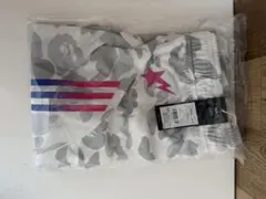 adidas×BAPE FB ショーツ ホワイト Lサイズ