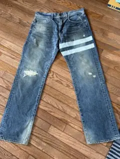 TOMMY ダメージ加工 ストレートデニムのサムネイル