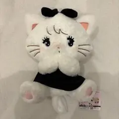 mikko BLACK RIBBON BIGぬいぐるみ　ムース　黒リボン