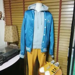 80sアディダス、スタジアムジャンパー、トラックジャケット、菅田将暉ヴィンテージ