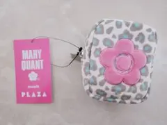 マリークワント カラビナ付きポーチ レオパード