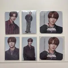 ini 藤牧京介　exhibition トレカ　コースター　コンプ　セット