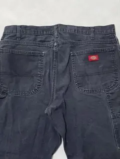 ディッキーズ　ダックペインターパンツ　ブラック 36×32のサムネイル