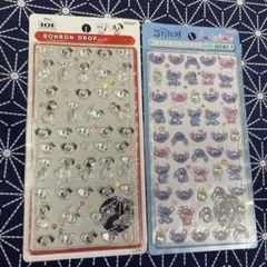 ボンボンドロップシール　ディズニー　101 スティッチ