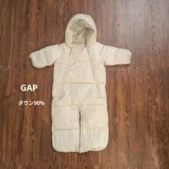 GAP フード付きダウンコート ジャンプスーツ　カバーオール