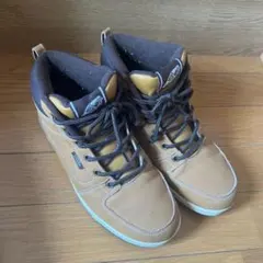 VANS ブラウン ハイカットスニーカー US 6