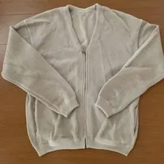 crepusculeニット カーディガン フロントジッパー