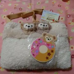 ダッフィーポシェットとコースター