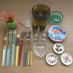 レトロ食器 まとめ売りのサムネイル