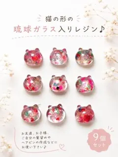 No.784 レジン ヘアゴム キーホルダー ピンバッジ 猫ねこイルカ海