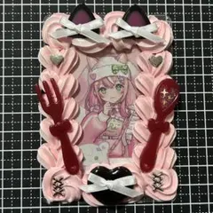 ホイップデコトレカケース　ピンク　硬質ケース