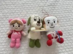 ぬいぐるみ　わんわん　しょくぱんまん　あかちゃんまん