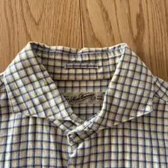 ナノユニバース　チェックシャツ