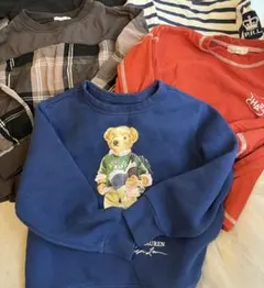 Ralph Lauren ポロベア トレーナー 4点　まとめ売り　男の子　100のサムネイル