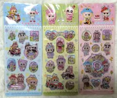 ラブブ キラキラ ウォーターシール 3枚セット✨水シール