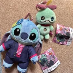 スティッチ　スクランプ ぬいぐるみマスコット ディズニー