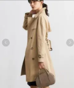 green label relaxing トレンチコート　ベージュ