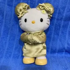 ハローキティ チャイナドレス ぬいぐるみ　サンリオ平成レトロ　超レア