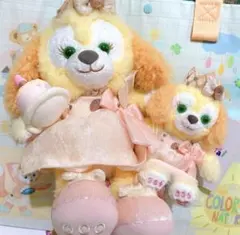 写真子発送❣️上海ディズニー　バースデー　クッキーアンssと肩乗せぬいぐるみ