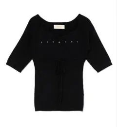 andmary Wrenley cable tops black - メルカリ