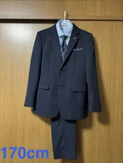 卒業式 男の子 スーツ ネイビー 170cm