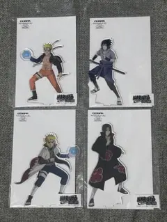 NARUTO ナルト 疾風伝 アクリルスタンド サスケ ミナト イタチ アクスタ