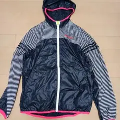美品】NIKE ナイキ ゼブラ柄 ウインドブレーカー レディースL 派手カワ
