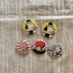 BT21 BTS くら寿司　缶バッチ　５つセット