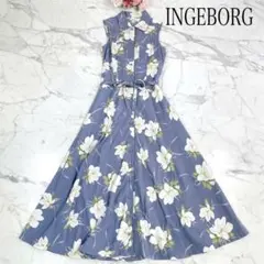 2026年最新】INGEBORG レディース ノースリーブ シャツワンピースの