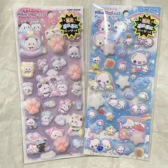 ピカプニシール もちもちぱんだ あわわちゃん 蓄光 カミオジャパン 正規品