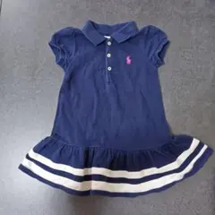 ラルフ・ローレン ネイビー ワンピース