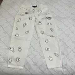 The Candy Stripper スマイル柄デニム M