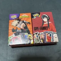 UNO スパイファミリー & 僕のヒーローアカデミア セット