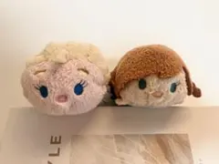 ディズニー エルサ＆アナ ツムツム ぬいぐるみ