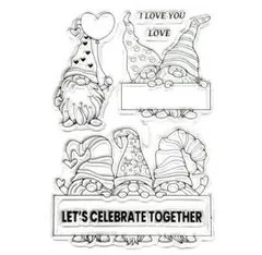 クリアスタンプ2069：ノーム（お祝い）《おまとめご購入で20%OFF！》