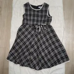 Catherine Cottage チェック柄ワンピース 140
