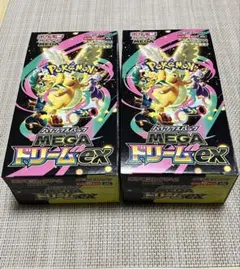 ポケモンカード　 MEGAドリームex 2box シュリンクなしぺりぺりあり