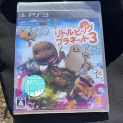 ps3リトルプラネット3新品未開封