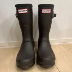HUNTER レインブーツ　ブラウン