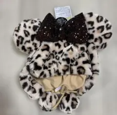 3. 茶色　ブラウン　ファンキャップ　ヒョウ柄　ディズニー