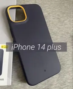 iPhone 14 plus ケース カバー 6.7インチ ネイビー