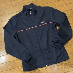 FILA ネイビーフルジップ ジャケット M スポーツウェア